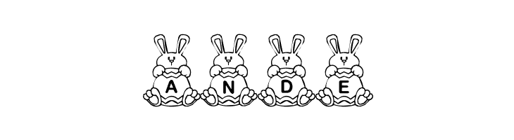 BB EasterEggs  Free Fonts Download