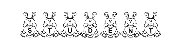 BB EasterEggs  Free Fonts Download