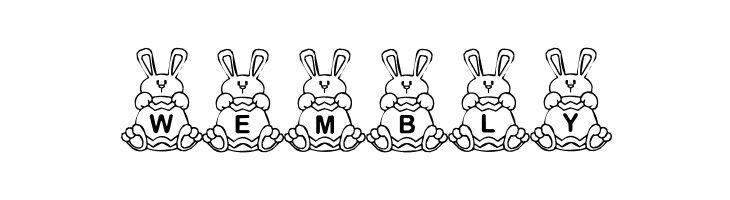 BB EasterEggs  Free Fonts Download