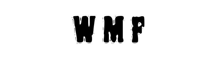 VTC NightOfTheDrippyDeadCaps  Free Fonts Download