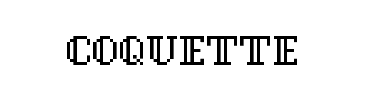 Gothic Pixel Regular  Free Fonts Download