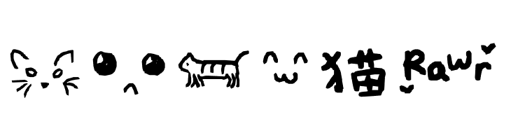 All things CAT!  Free Fonts Download