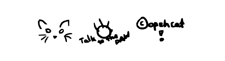 All things CAT!  Free Fonts Download