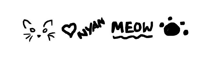 All things CAT!  Free Fonts Download