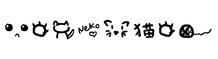 All things CAT!  Free Fonts Download