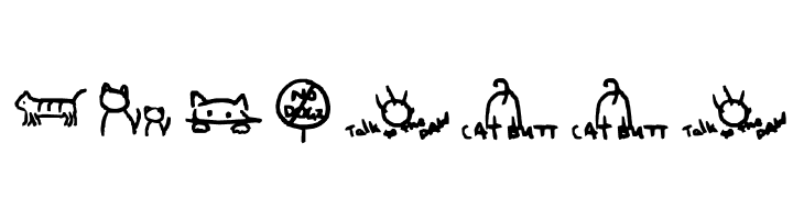 All things CAT!  Free Fonts Download