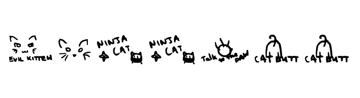 All things CAT!  Free Fonts Download