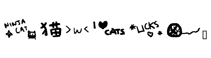 All things CAT!  Free Fonts Download