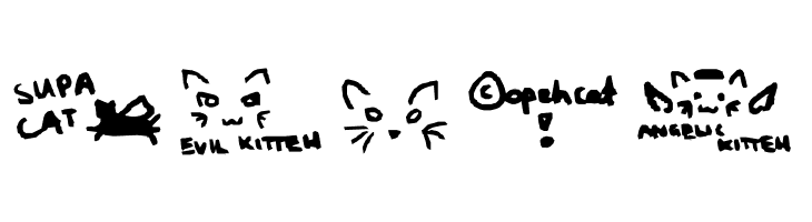 All things CAT!  Free Fonts Download