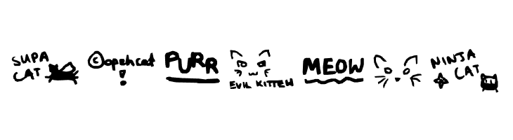All things CAT!  Free Fonts Download