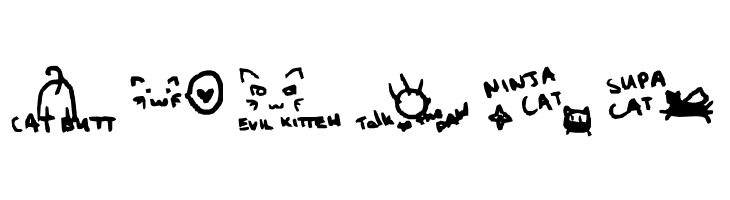 All things CAT!  Free Fonts Download