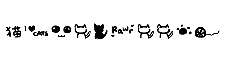 All things CAT!  Free Fonts Download