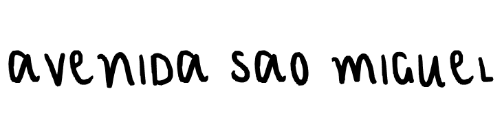 my normal handwriting  Free Fonts Download