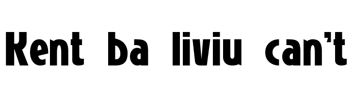 Kent%2Bba%2Bliviu%2Bcan%2527t Niobium Font