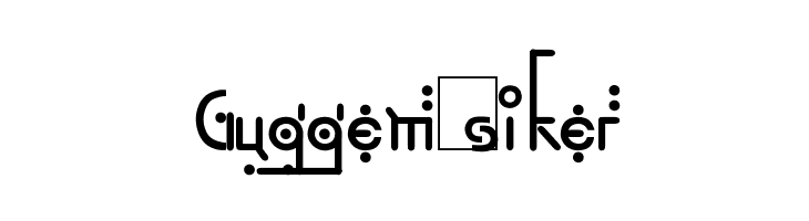 Kingthings Linear K  Free Fonts Download