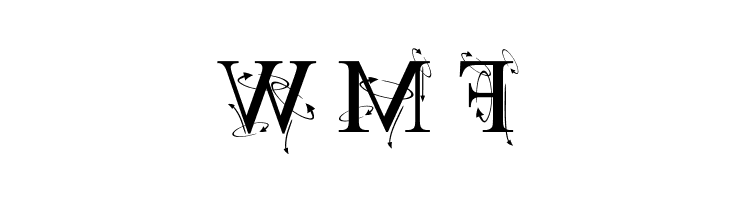 Kingthings Backwards  Free Fonts Download