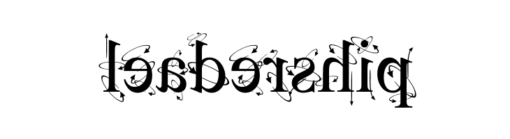 Kingthings Backwards  Free Fonts Download