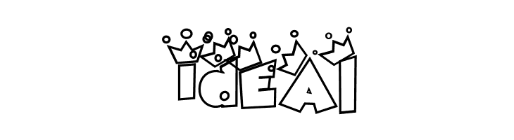 Royaltea's color is Violette  Free Fonts Download