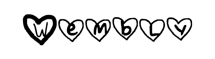 Loving you is another story.  Free Fonts Download