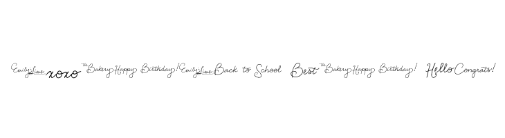 EmilyLimeWords  Free Fonts Download
