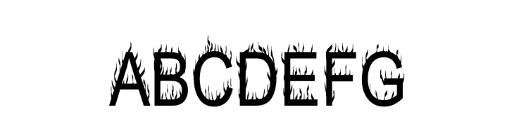 Hot, Hot, Hot Burning  Free Fonts Download