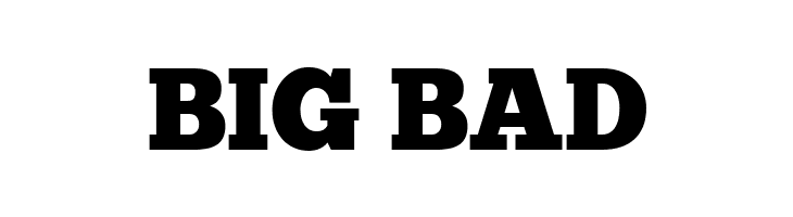 BIG%2BBAD ChunkFiveEx Font