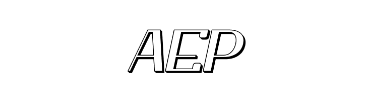 YiggivooUnicode3D-Italic  Free Fonts Download