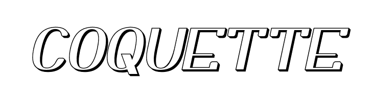 YiggivooUnicode3D-Italic  Free Fonts Download