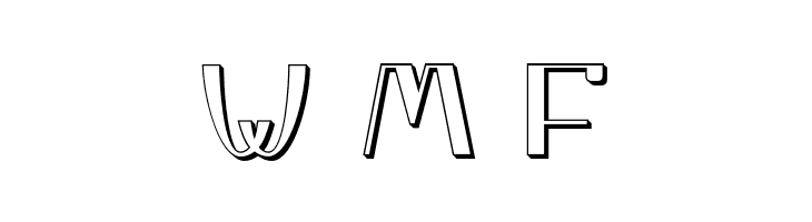 YiggivooUnicode3D  Free Fonts Download