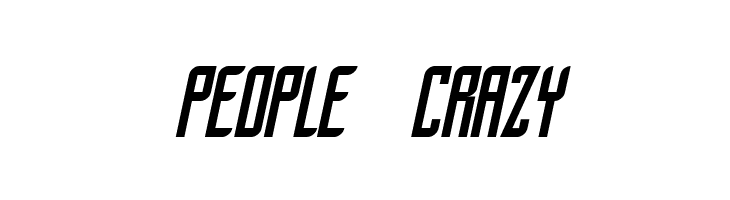 SF Piezolectric Condensed Oblique  Free Fonts Download