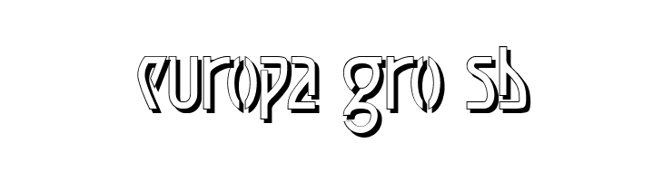 Luxembourg 1910 Ombre  Free Fonts Download