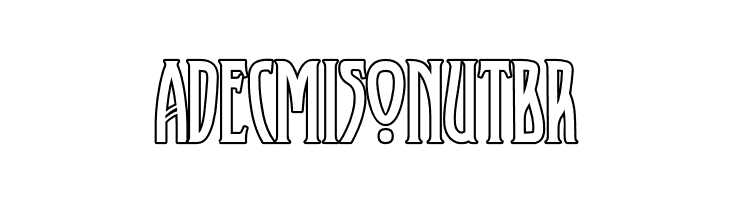 XAyaxOutline  Free Fonts Download