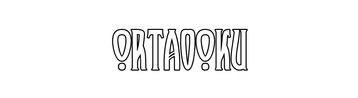 XAyaxOutline  Free Fonts Download