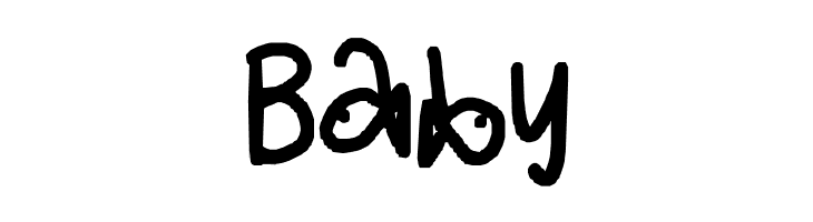 mother whale  Free Fonts Download