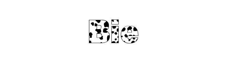 Cow-Spots Regular  Free Fonts Download
