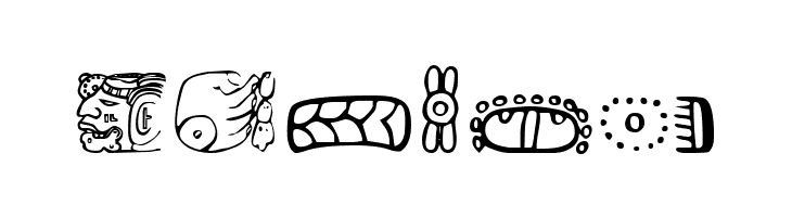 MesoAmerica Dings  Free Fonts Download