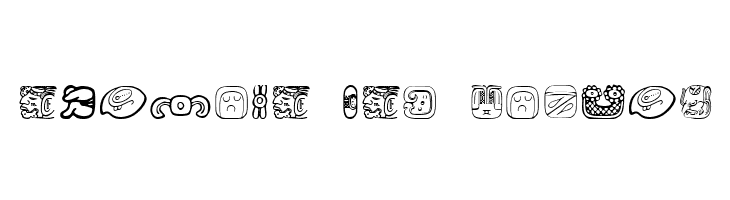 MesoAmerica Dings  Free Fonts Download