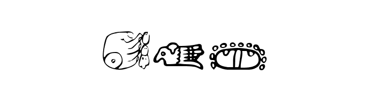 MesoAmerica Dings  Free Fonts Download