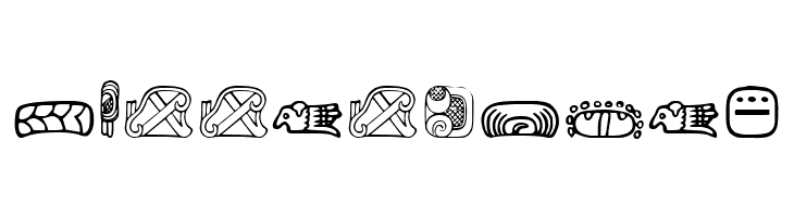 MesoAmerica Dings  Free Fonts Download