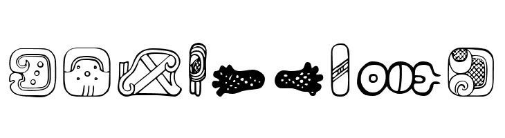MesoAmerica Dings  Free Fonts Download
