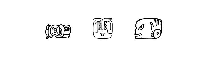 MesoAmerica Dings  Free Fonts Download