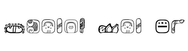 MesoAmerica Dings  Free Fonts Download
