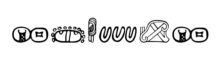 MesoAmerica Dings  Free Fonts Download