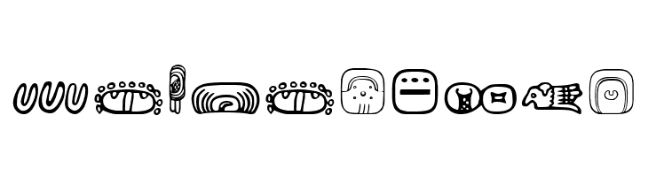 MesoAmerica Dings  Free Fonts Download