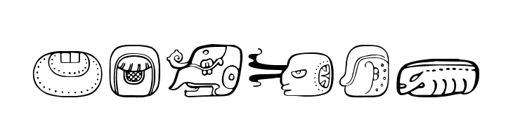 MesoAmerica Dings Three  Free Fonts Download