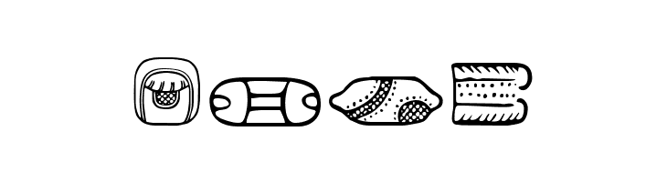 MesoAmerica Dings Three  Free Fonts Download