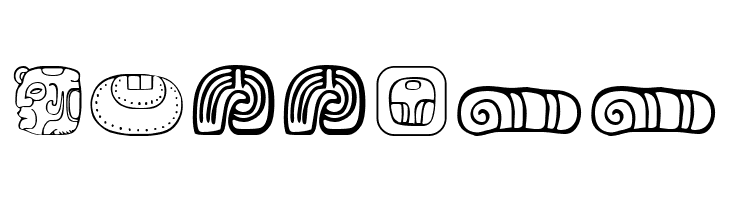 MesoAmerica Dings Three  Free Fonts Download