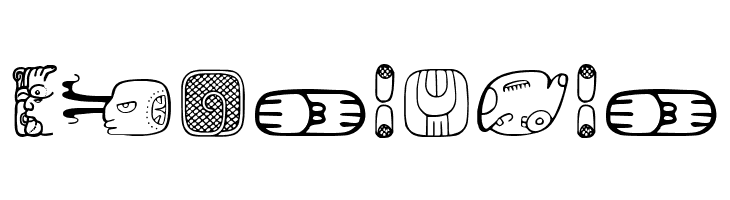 MesoAmerica Dings Three  Free Fonts Download
