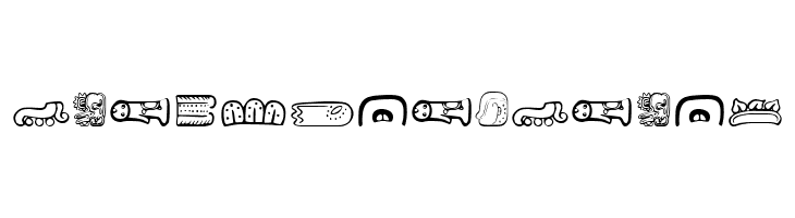 MesoAmerica Dings Three  Free Fonts Download