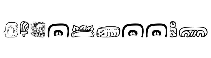 MesoAmerica Dings Three  Free Fonts Download